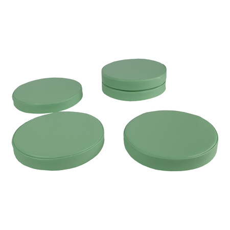 Zestaw klocków piankowych - Poduszki okrągłe pastele 5szt.