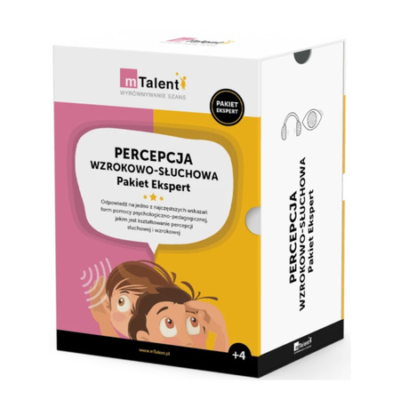 mTalent Percepcja wzrokowo-słuchowa. Pakiet Ekspert