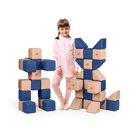 Klocki JOLLY HEAP Medium 50 sztuk