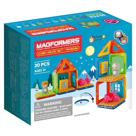 Magformers cube house pingwin 20 el.