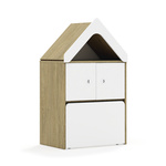Regał Blox Base 70 2PP 2F1 ze skrzynią i daszkiem 706x466x1223
