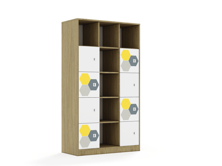 Regał Blox Hex110 5PP 8F1 1049x466x1869 