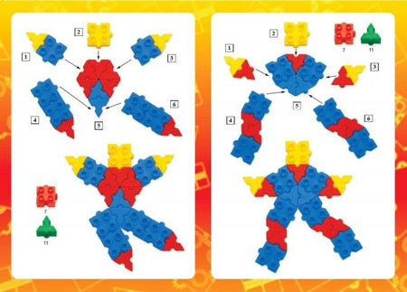 Morphun 8 Modeli 20 el. - Klocki konstrukcyjne