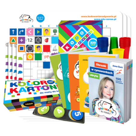 Zestaw Premium z matami Kodowanie na dywanie dla całej placówki