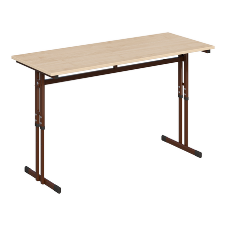 Ławka szkolna Reks 2-os. z regulacją wysokości