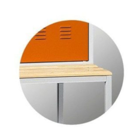 Ławka  - podstawa pod szafkę BHP