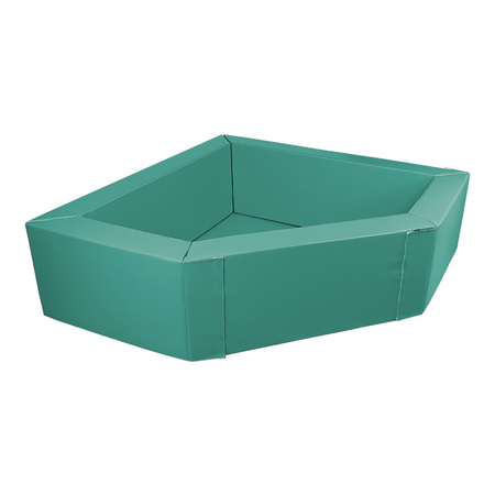 Basen narożny 2 x 2 m z ekoskóry, wysokość 60 cm