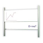 Tablica kolumnowa niezależna : Biała + Biała 200x120