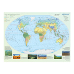 Świat - Mapa krajobrazowa