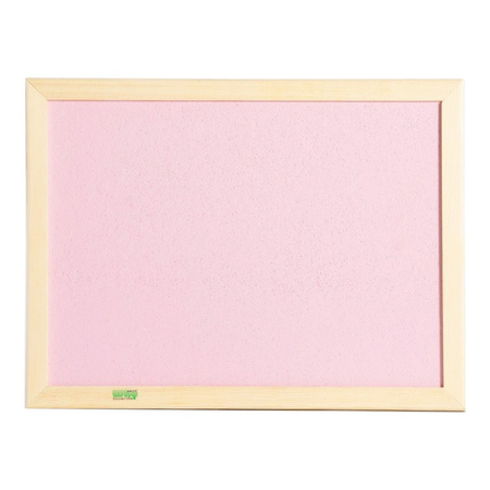 Tablica korkowa barwiona w ramie drewnianej