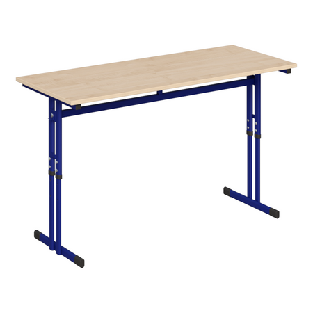 Ławka szkolna Reks 2-os. z regulacją wysokości