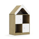Regał Blox Base 70 2PP 2F1 z daszkiem 706x466x1223