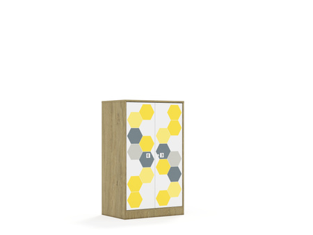 Regał Blox Hex 70 3PP 2F3 706x466x1165