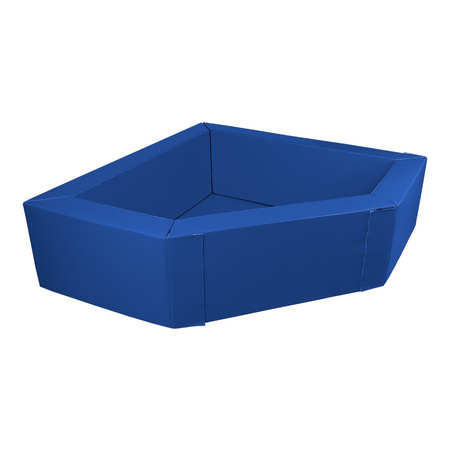 Basen narożny 2 x 2 m z ekoskóry, wysokość 60 cm