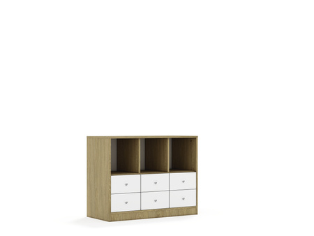 Regał Blox Base 110 2PP 4SB 2SS 1049x466x813