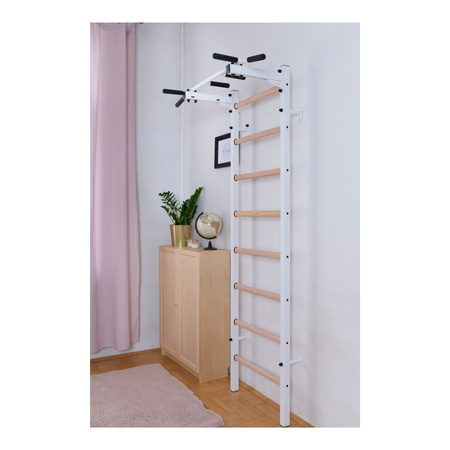 Drabinka gimnastyczna z metalowym drążkiem BenchK 221W