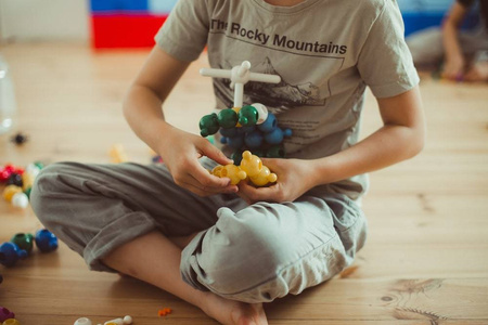 Klocki konstrukcyjne Loowi - Zestaw 70 el.