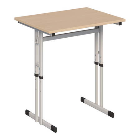 Ławka szkolna Reks 1-os. z regulacją wysokości