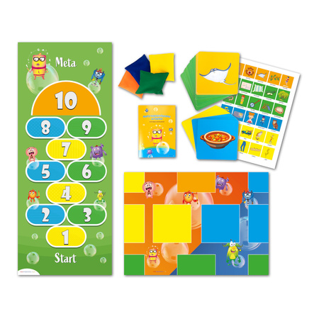 Eduterapeutica Lux Maty logopedyczne z grą Szereg szumiący