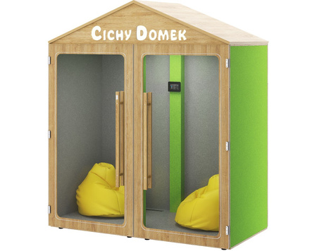 Cichy Domek - opcja z 2 pufami
