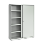 Szafa sportowa z drzwiami przesuwnymi pełnymi