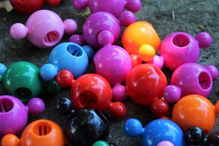 Klocki konstrukcyjne Loowi - Zestaw 70 el.