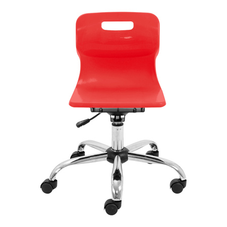 Krzesło obrotowe Titan T30 - rozm. Junior kolor czerwony