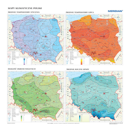 Mapy klimatyczne Polski