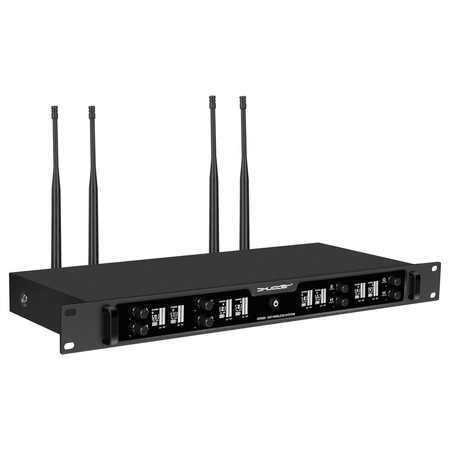 Mikrofony bezprzewodowe Shudder SDR2804 8x nagłowny