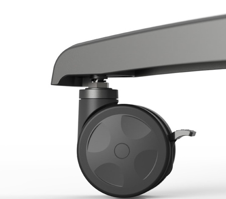 Profesjonalny elektryczny mobilny stojak TV wózek do telewizorów LCD LED 75" - 120"