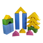 Zestaw piankowy - 14 elementów - kształtki rehabilitacyjne