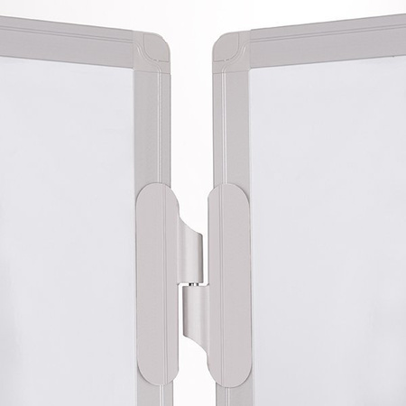 4x Tablica tryptyk biała ceramiczna magnetyczna 170/340x100 + 1x Tablica tryptyk biała ceramiczna magnetyczna 170/340x100 za 1 zł