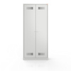 Szafa ubraniowa BHP, 2-drzwiowa z przegrodami