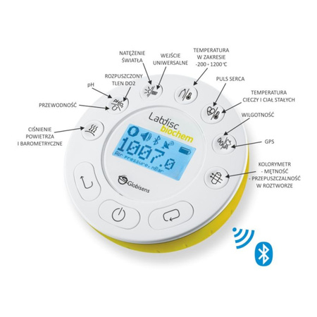 Labdisc BioChem (15 wbudowanych czujników pomiarowych)