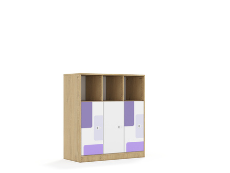 Regał Blox Pastel 110 3PP 3F2 1049x466x1165 