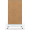 Tablica moderacyjna - parawan - dwustronna korkowa