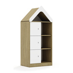 Regał Blox Base 70 3PP 3F1 z daszkiem 706x466x1575