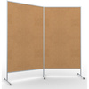 Tablica moderacyjna - parawan - dwustronna korkowa