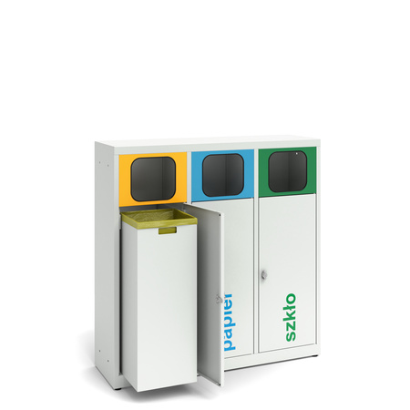 Pojemnik do segregacji odpadów 3- komorowy PD_3W