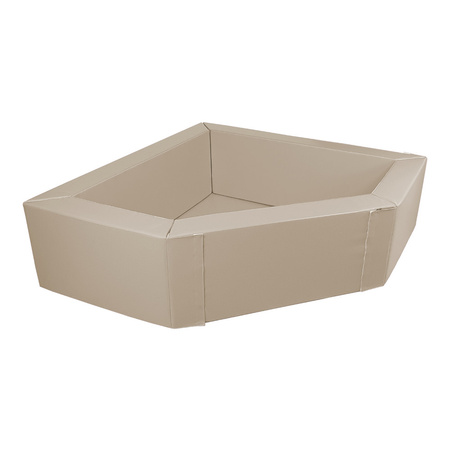 Basen narożny 2 x 2 m z ekoskóry, wysokość 60 cm