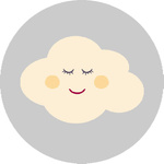 Dywan okrągły Funky Top CLO