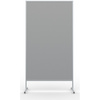 Tablica moderacyjna - parawan - dwustronna tekstylna