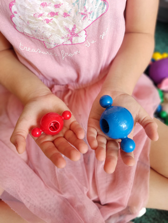 Klocki kulki Loowi - Zestaw edukacyjny 525 el.