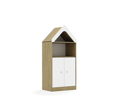 Regał Blox Base 70 3P 2F2 z daszkiem 706x466x1575