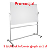 Tablica obrotowa biała - pow. lakierowana  + 5x Tabliczka informacyjna za 1 zł