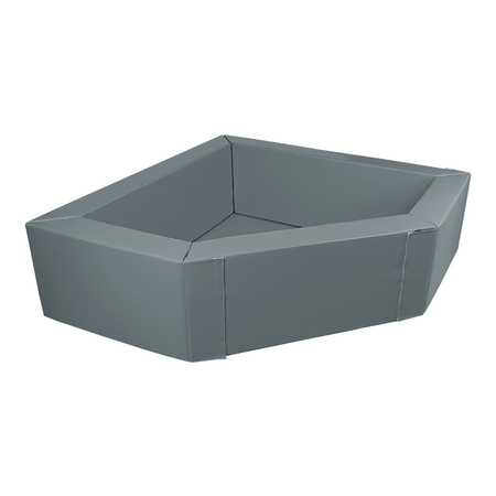 Basen narożny 2 x 2 m z ekoskóry, wysokość 60 cm