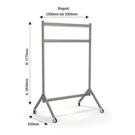 Profesjonalny wieszak Y1