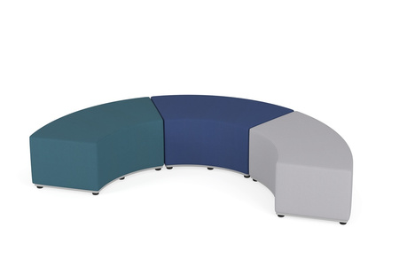 Zestaw puf Tobo 15 granatowy, rozmiar 6