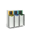 Pojemnik do segregacji odpadów 3- komorowy PD_3W