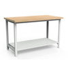 Stół warsztatowy 2-modułowy z jedną półką W-P2